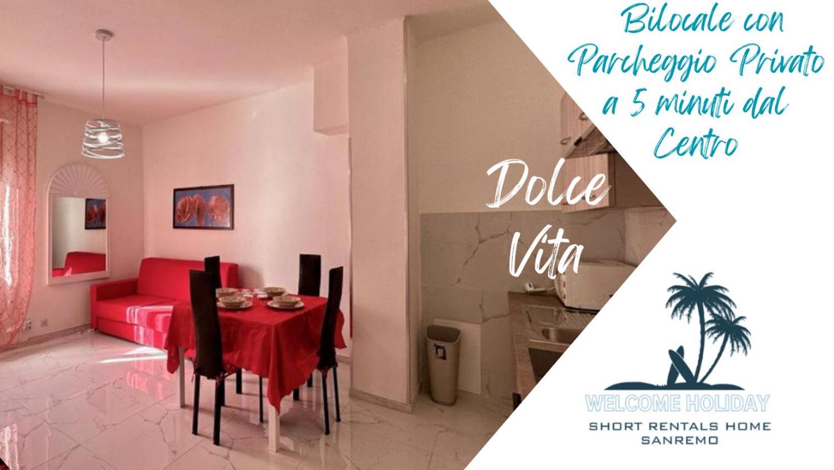 Wh - Dolce Vita - Bilocale - 5 Minuti Dal Centro - Parcheggio Gratuito - Wifi Sanremo Exteriör bild